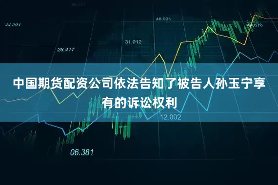 中国期货配资公司依法告知了被告人孙玉宁享有的诉讼权利