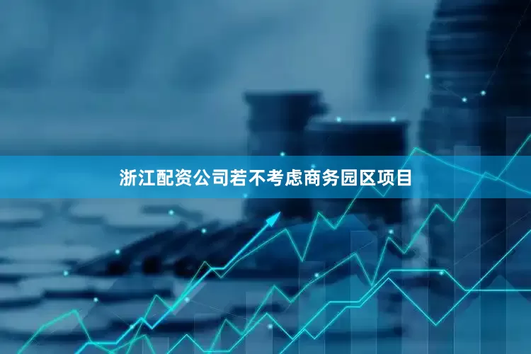 浙江配资公司若不考虑商务园区项目