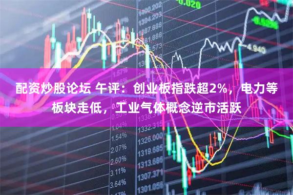 配资炒股论坛 午评：创业板指跌超2%，电力等板块走低，工业气体概念逆市活跃